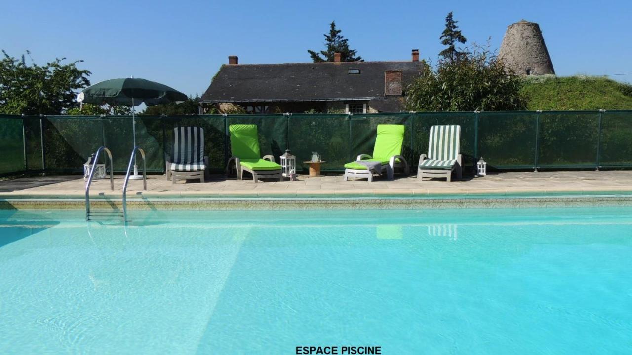 Gite Hyrom 5 Places Moulin De La Placette Faye-d'Anjou Kültér fotó